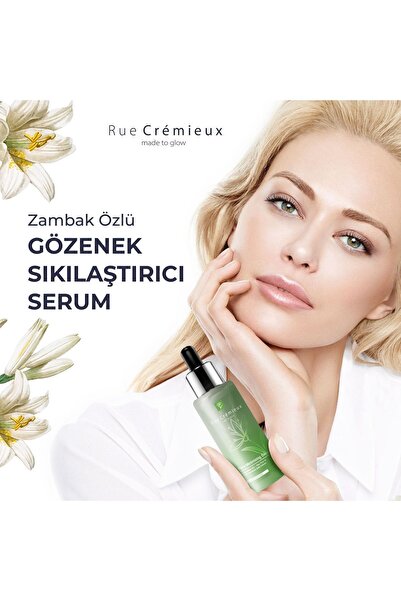 Rue Cremieux Gözenek Sıkılaştırıcı Zambak Özlü Cilt Bakım Serumu 30ml - (NİACİNAMİDE %10 ZİNC PCA %1) - Tk