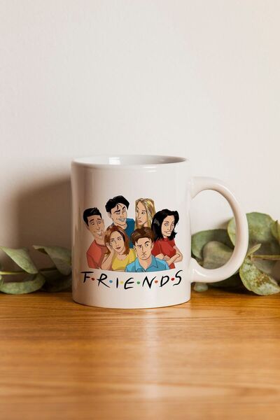grizzlybear Friends Tv Dizisi Karakterleri 2 Baskılı Tasarım Kupa Bardak