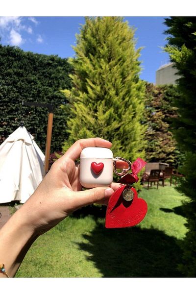 side eye 2nd Generation Compatible Heart Headphone Case