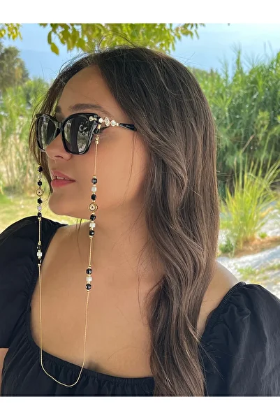 glasses accessory Bead Detailed Glasses Chain