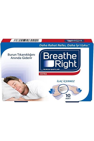 Breathe Right Breathe Lifeco شريط الأنف الأيمن إضافي