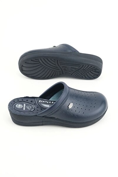 Mater Ayakkabı Spitalul Ortopedic Gezer Sabo 4 Puncte - Papuci de lucru Ahçı Albastru Marin