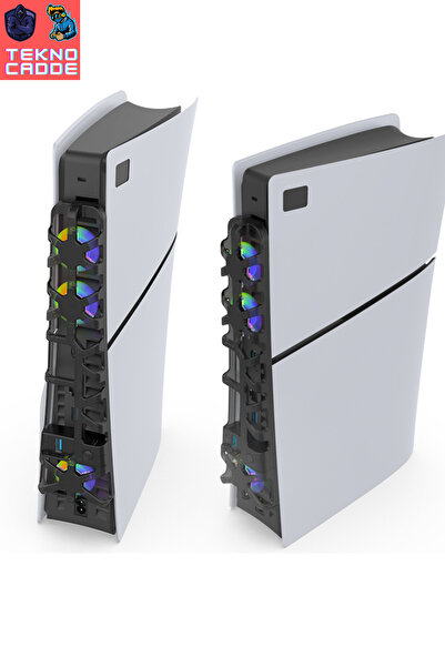 beboncool Tp5-3538s Ps5 Slim Disk/ps5 Slim Dijital/ps5 Pro Uyumlu Rgb Arka Soğutucu Fan