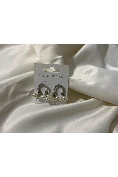 Kokoş Hanım أقراط من الفولاذ ريفا بتفاصيل حجرية