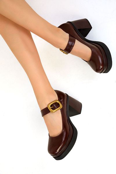 SOHO Casual Women's Shoes 19542 - Claret Red