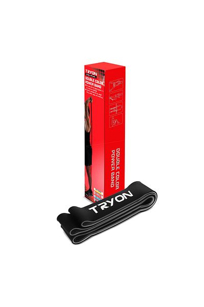 TRYON Bnd-264 6.4 cm Black Very Hard Power Tire