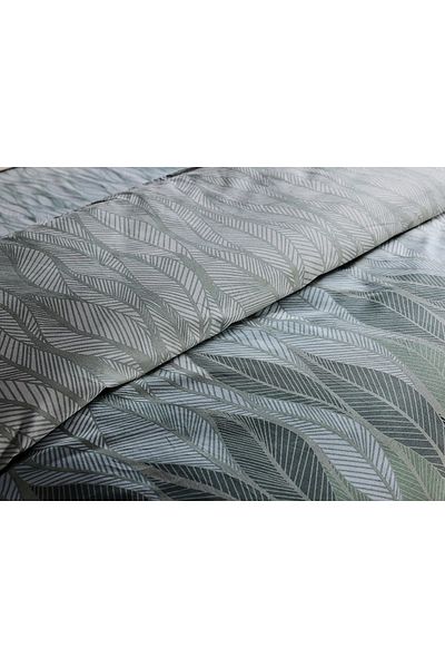 Doqu Home Комплект завивка Ranforce Leaf Green King Size