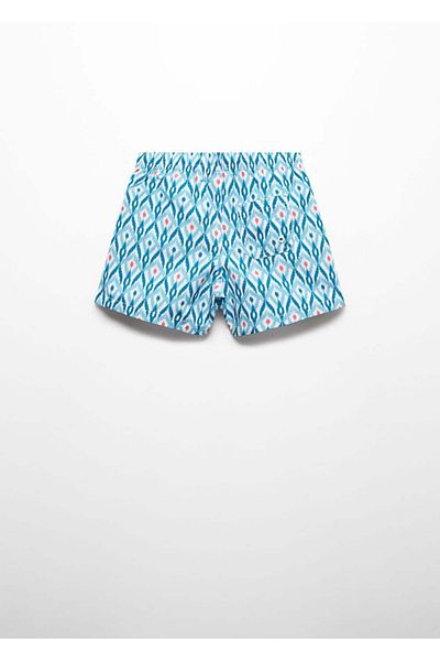 MANGO Kids Badeanzug mit Ikat-Muster