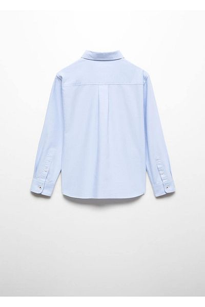 MANGO Kids Tricou Albastru Pentru Copii