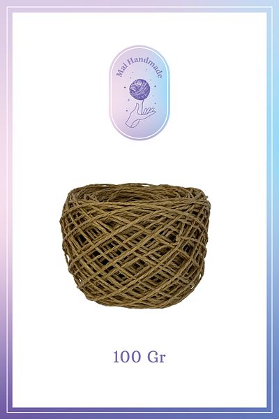Mai Handmade Στριφτό χάρτινο σχοινί / Ψάθινο 100 Γρ
