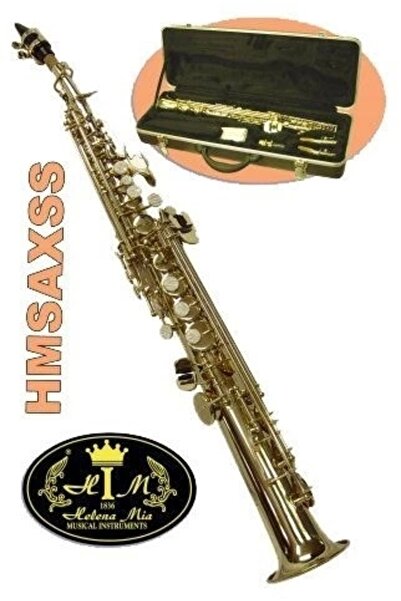 Genel Markalar Saksafon Soprano Altın Helena Mia HMSAXSS