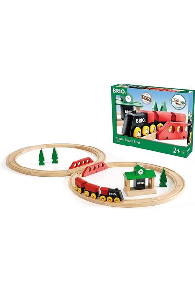 Genel Markalar 33028 Klasik Figürlü Köprülü Tren Seti