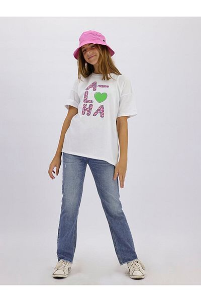 Ltb Round Neck White T-shirt