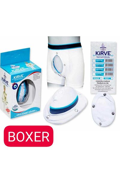 Kirve Baby-Child Circumcision Boxer Pants 8-12 Years 21-36 Kg Circumcision Clothing