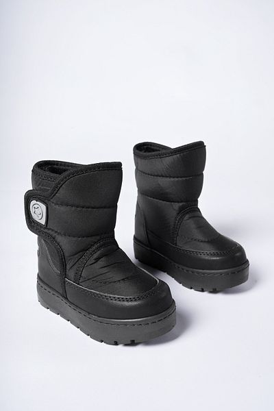 Riccon Qiggil Kids Snow Boots001270 Μαύρο