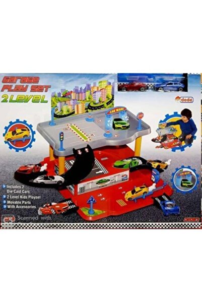 DEDE 2 Katlı Garaj Oyunu Seti 03067