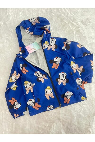 Monttini UNİSEX MICKEY BASKILI YAĞMURLUK