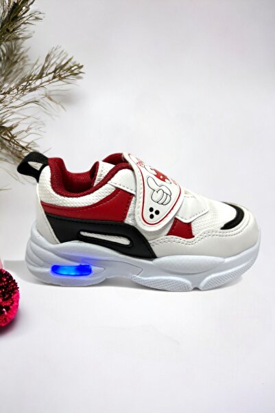 Ponchiq حذاء رياضي بناتي مضاء بنعل ميموري فوم