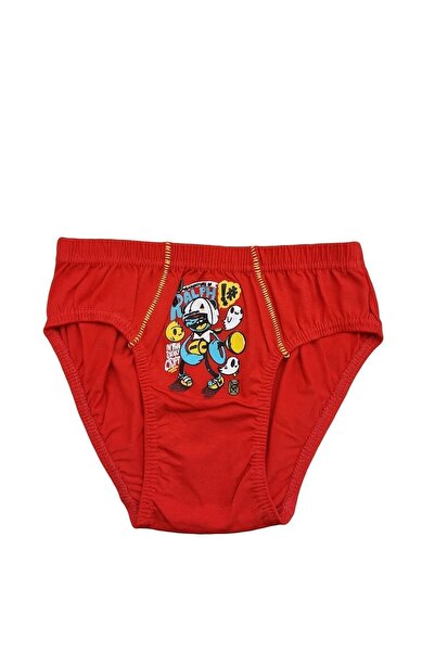 Tutku Chiloți colorați cu imprimeu din elastan pentru băieți, pachet de 6