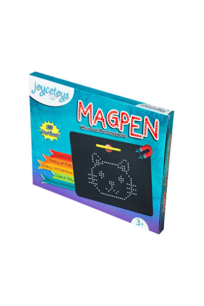JOYCE TOYS Magpen Kırmızı Manyetik Kalemli Boncuk Yazı Tahtası (YAKLAŞIK A5 BOYU)