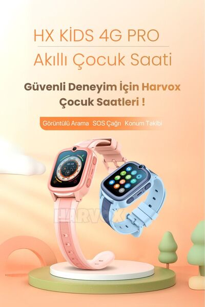 FIRSATTAN HX 4G PRO GÖRÜNTÜLÜ GÖRÜŞMELİ AKILLI ÇOCUK TAKİP SAATİ BTK KAYITLI
