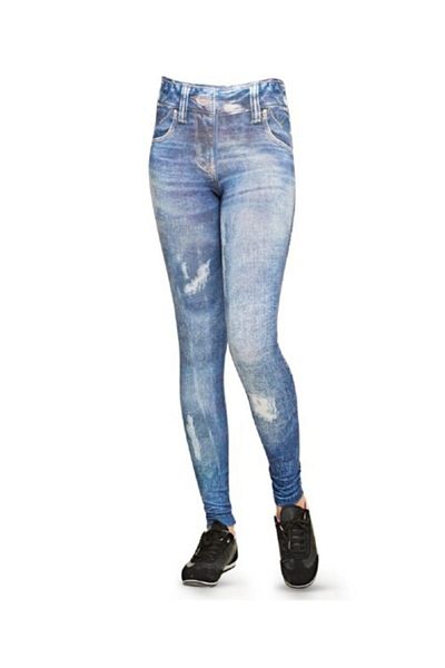 FSM1453 Blugi pentru fete cu imprimeu colecția de vară Trend Lycra Leggings -8046