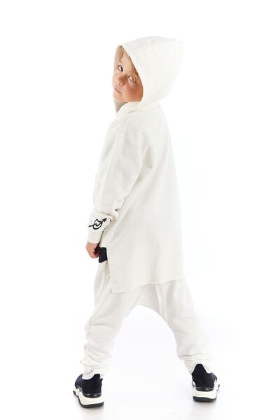 Colorinas End Frag Hooded Long Boy Sweatshirt Cardigan