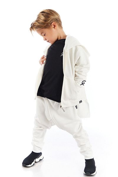 Colorinas End Frag Hooded Long Boy Sweatshirt Cardigan