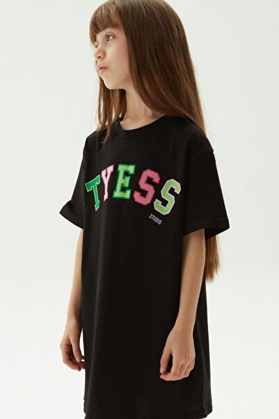 Tyess BG Store Girl's Black Dress