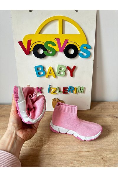 VOSVOSBABYSTORE Tenis roz (T � g: Bandaj)