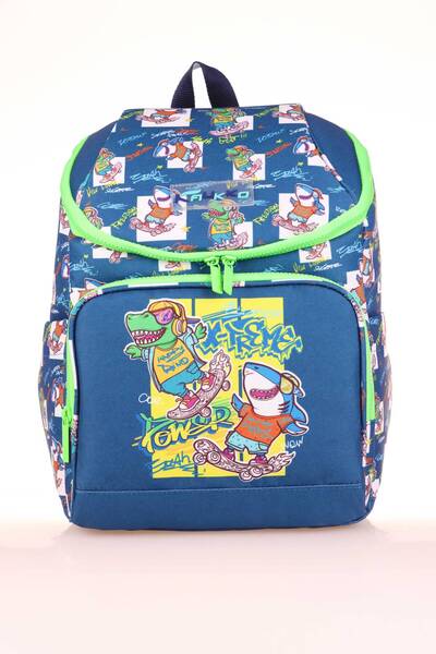 KAUKKO Cube Xtreme L5177 - Детска раница за училище