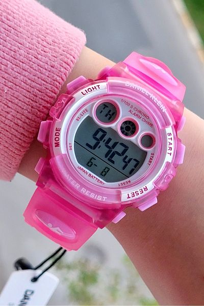 Daniel Klein Pink Color 6 Different Light 5 Atm Children's Wristwatch