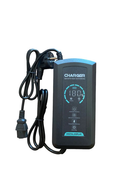 Genel Markalar 60V 20AH Elektrikli Bisiklet Şarj Aleti 5 Akülü - Göstergeli -...