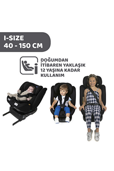 Chicco UNICO EVO I-SIZE OTO KOLTUĞU BLACK