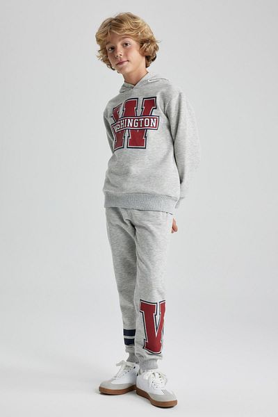 DeFacto Thick and Hooded Boy's Sweatshirt - B2054a823wn