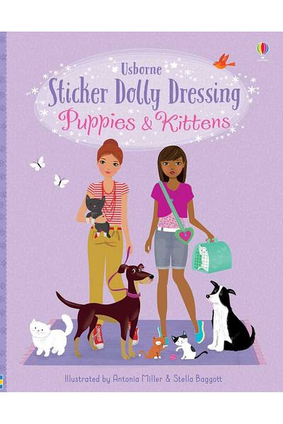 Usborne Sdd Puppies Kittens - Must Drop Shoes Art