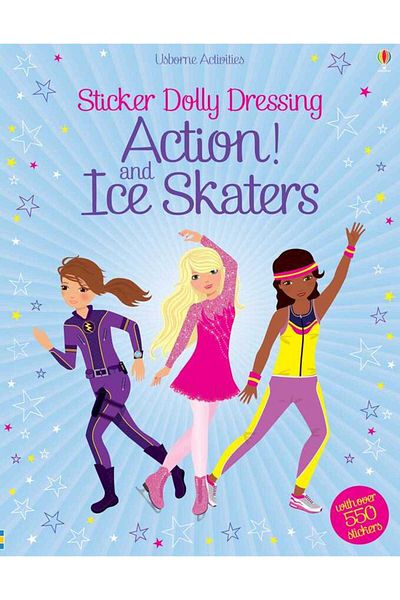 Usborne Dolly Accessory Dress and Ice Skaters Sticker Set