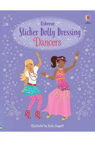 Usborne Sticker Dolly Dressing Danceers Sticker Dolly Dressing