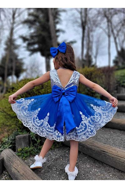 Sare Çocuk Giyim Laced Party Dress