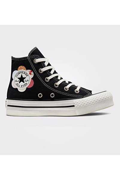 Converse Chuck Taylor All Star Eva Lift Çocuk Siyah/Pembe Sneaker