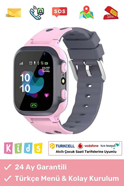 Noriyen Kız Çocuklar Için Btk Kayıtlı Q15 Sim Kartlı Konum Takip Ortam Dinleme Özellikli Akıllı Çocuk Saati