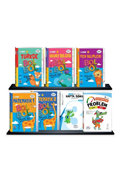 öğretmen evde 3. Sınıf Süper İdeal Set – 7 Parça – Öğretmen Evde Yayınları (2...