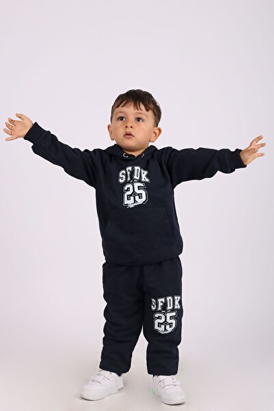 BUSEYİZ SFDK 25 СПОРТИВНИЙ КОСТЮМ ДЛЯ ХЛОПЧИКІВ З КИШЕНЯМИ З ПРИНТОМ CAPISONLUKANGURU