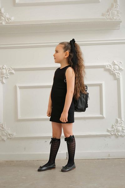 meqlife Rochie De Vara Fete Noua Sezon 1-10 Ani Negru