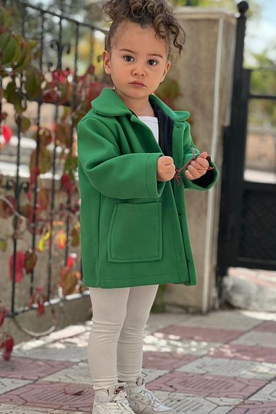 meqlife Зимно кашмирено палто за момиче - Benetton