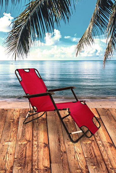 COUSINZHOME Cousınz Katlanır Şezlong, Plaj Şezlongu, Portatif Kamp Ve Bahçe Şezlongu