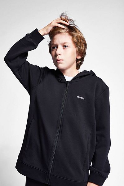 Lescon Детски суитшърт с качулка и цип - 25S-3226-25B