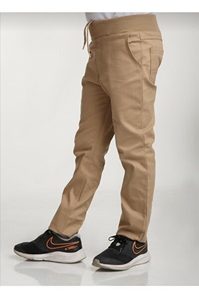 KARAMANSTYLE Ribana Bel Canvas Okul Pantolonu Lastikli