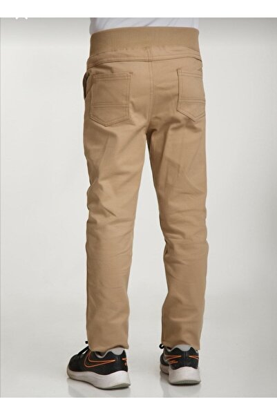 KARAMANSTYLE Ribana Bel Canvas Okul Pantolonu Lastikli