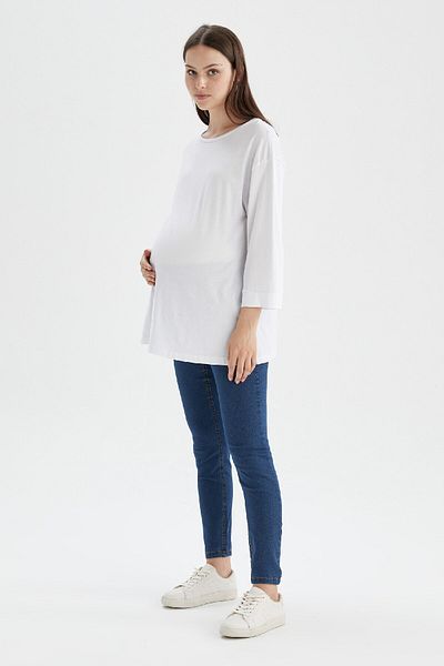 DeFacto Stretchy Fabric High Waist Skinny Fit Maternity Jean Trousers - V5739az21au